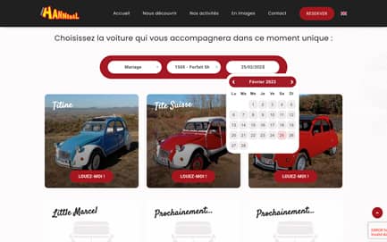 Desarrollo web a medida - Sistema de Reserva (Front) - Espace Hannibal