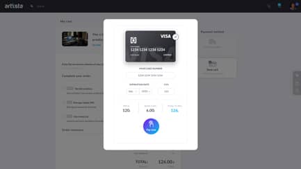 Desarrollo web a medida - Publicación de un Microtrabajo - Artiista