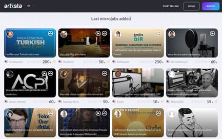 Desarrollo web a medida - Publicación de Vidéos - Artiista