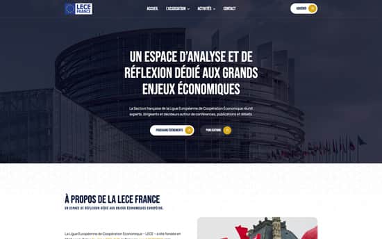 Rediseño web corporativo LECE Francia Assoconnect