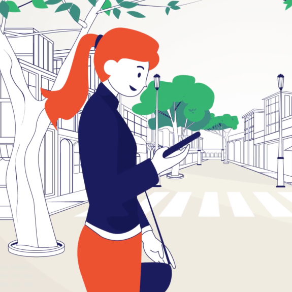 Animación de escena motion design