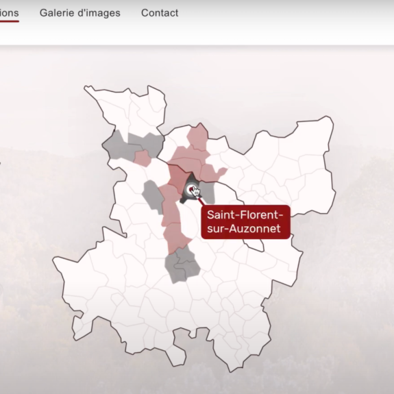 Secuencia de un vídeo de presentación de la página web del  SIVU des ruisseaux Couverts